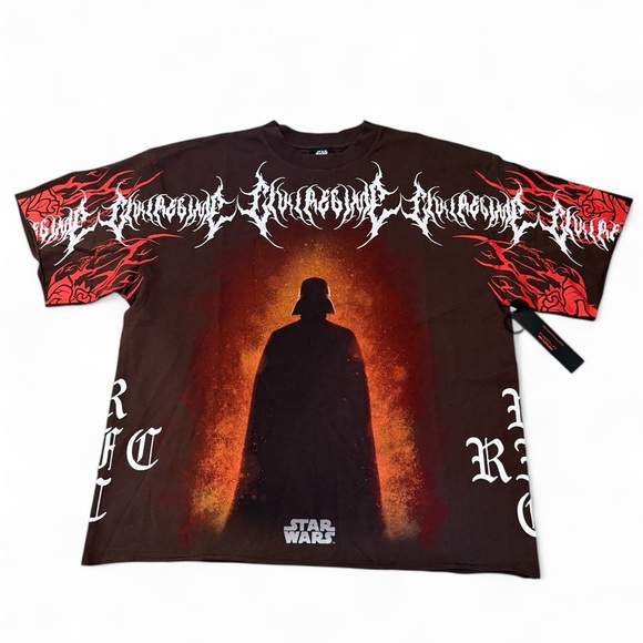 Civil Regime Other - Civil Regime X Star Wars Darth Vader Graphic Tee - Black/Red size Medium
